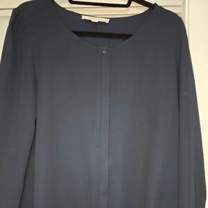 LOFT Button- Front Blouse